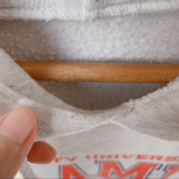 Vintage liberty university flames hoodie - Picture 4 of 7